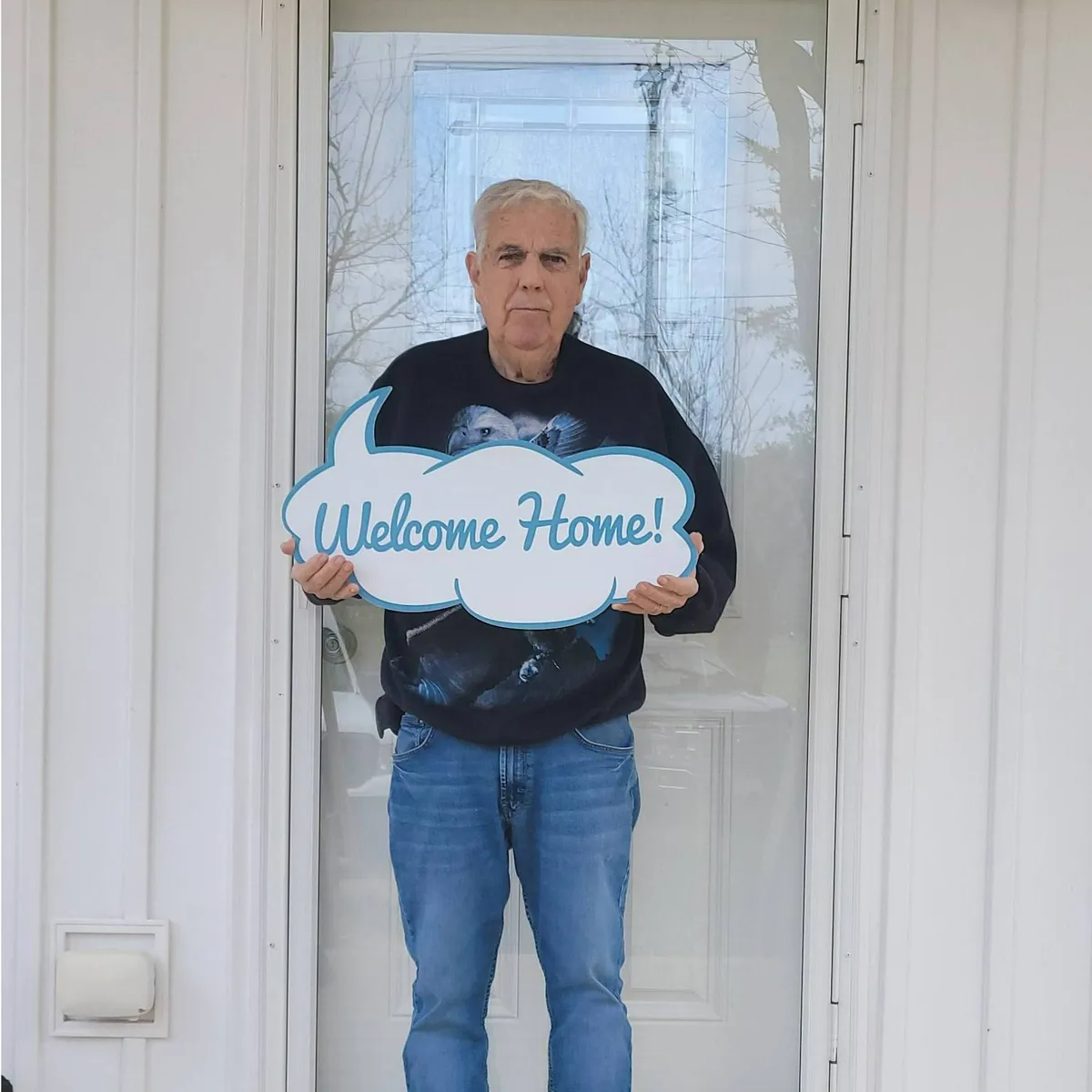 MALCOLM L. welcome home image