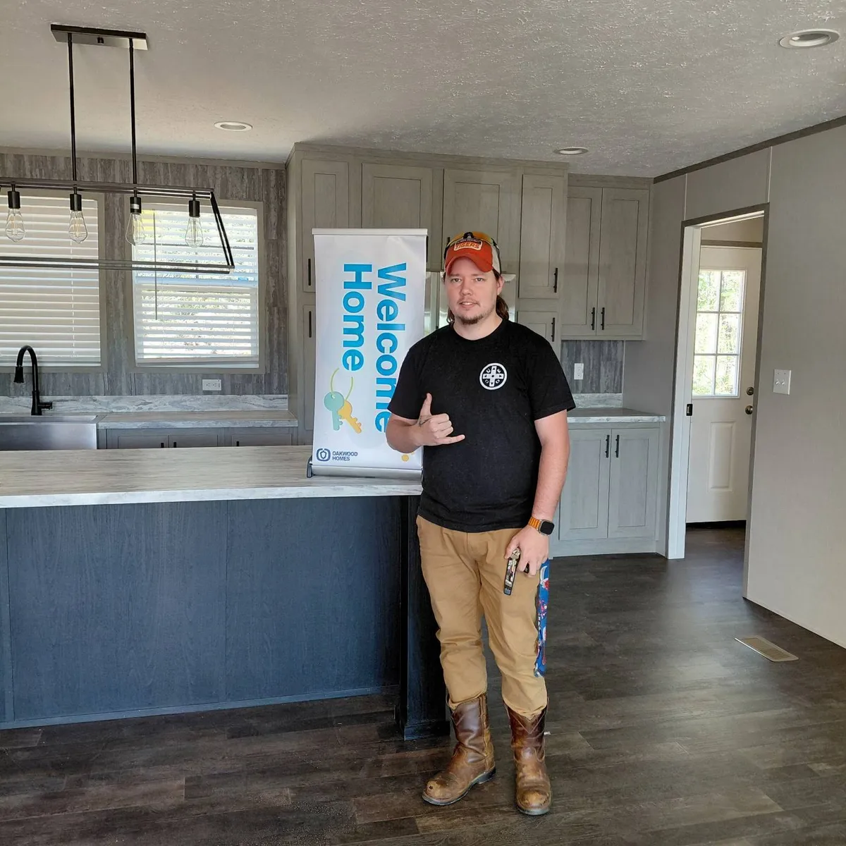 JOSHUA E. welcome home image