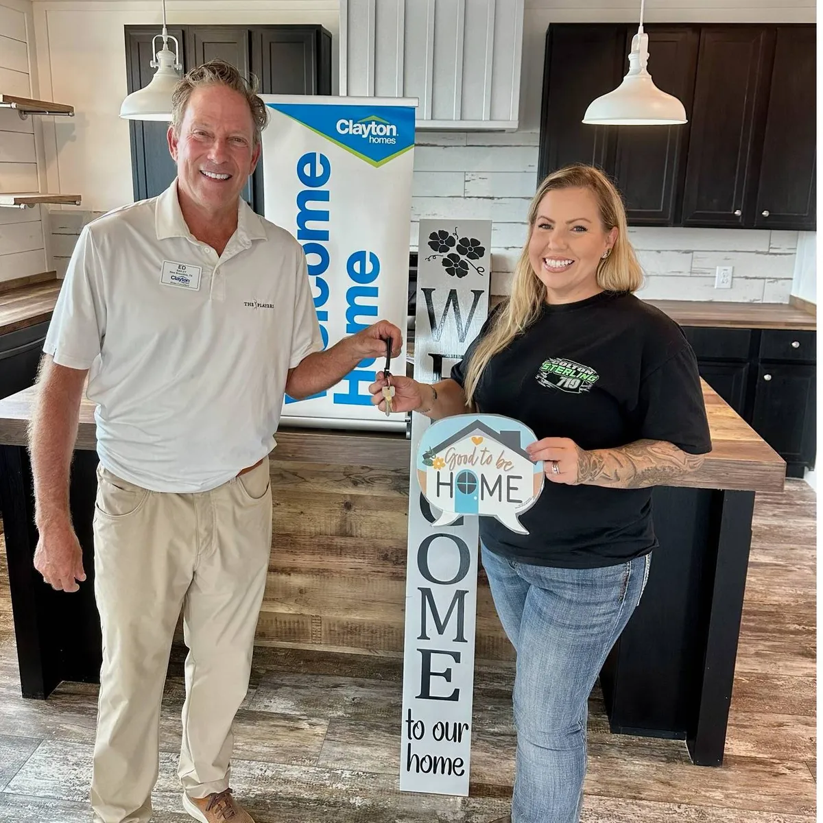 DONALD S. welcome home image