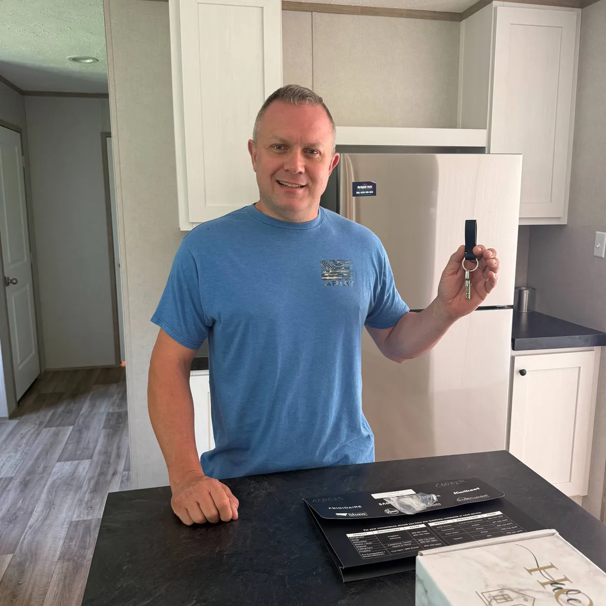 Steven C. welcome home image