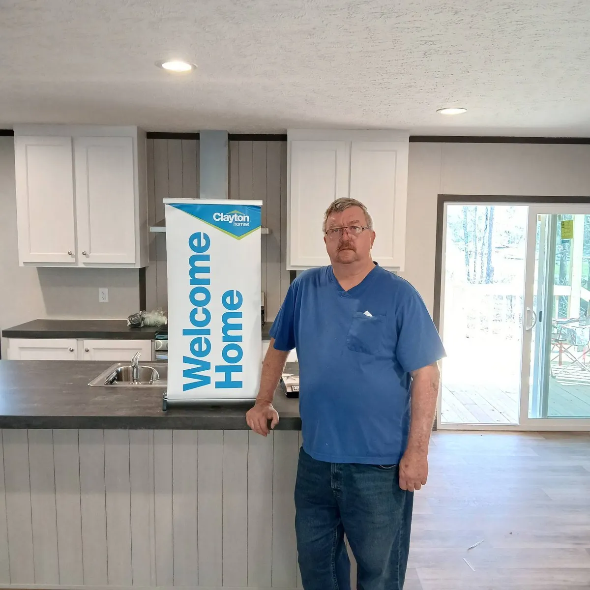 Rickie B. welcome home image