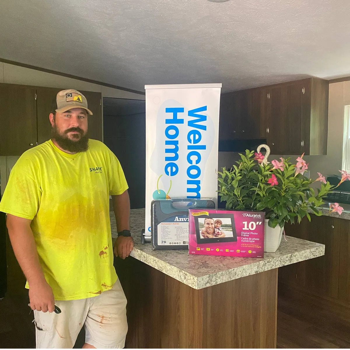 ALEXANDER G. welcome home image