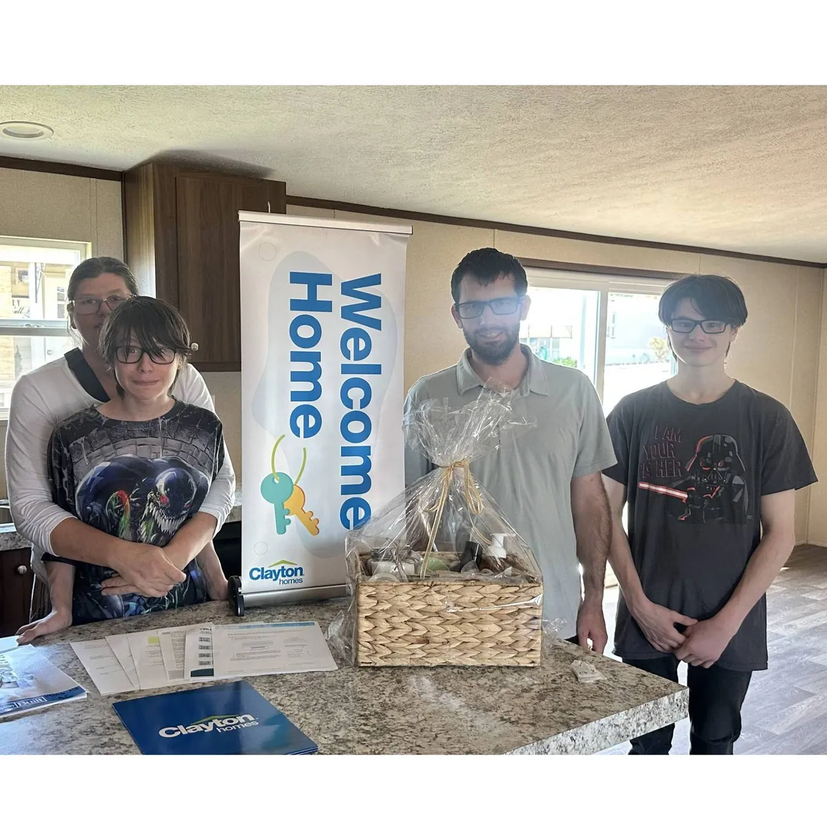 TIMOTHY J. welcome home image