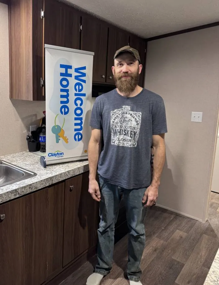 JAMES R. welcome home image