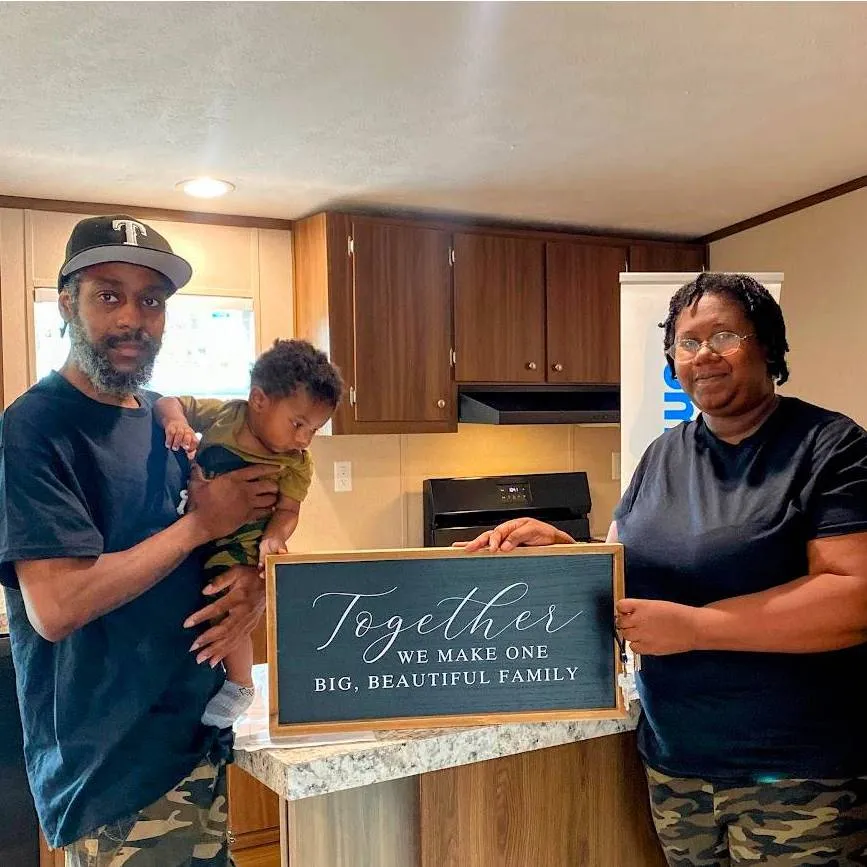 CALVIN T. welcome home image