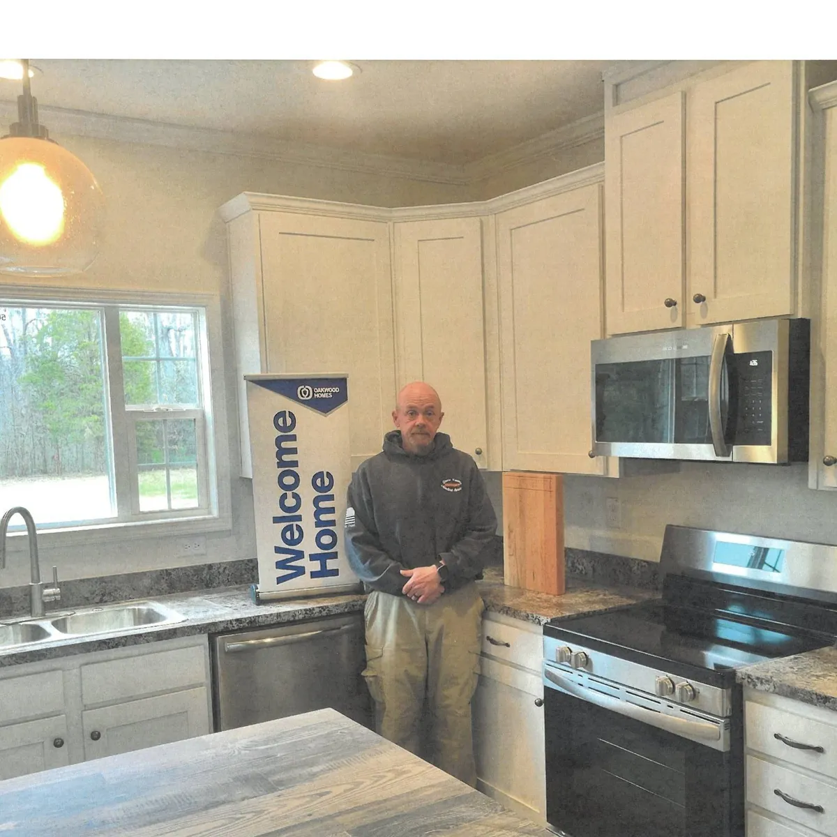 BRIAN B. welcome home image