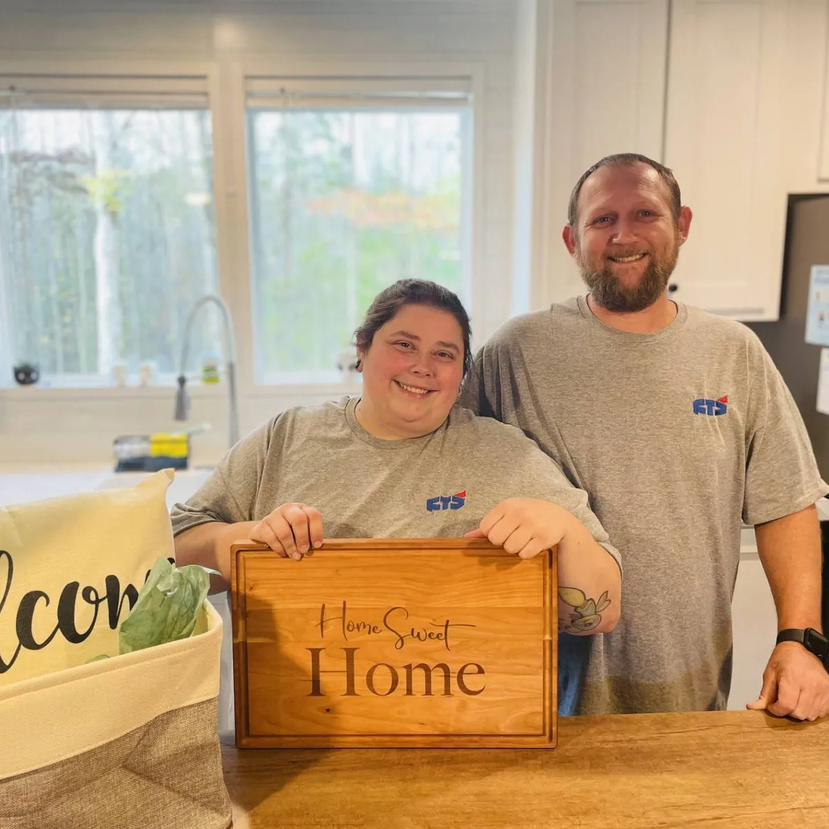 CASEY M. welcome home image