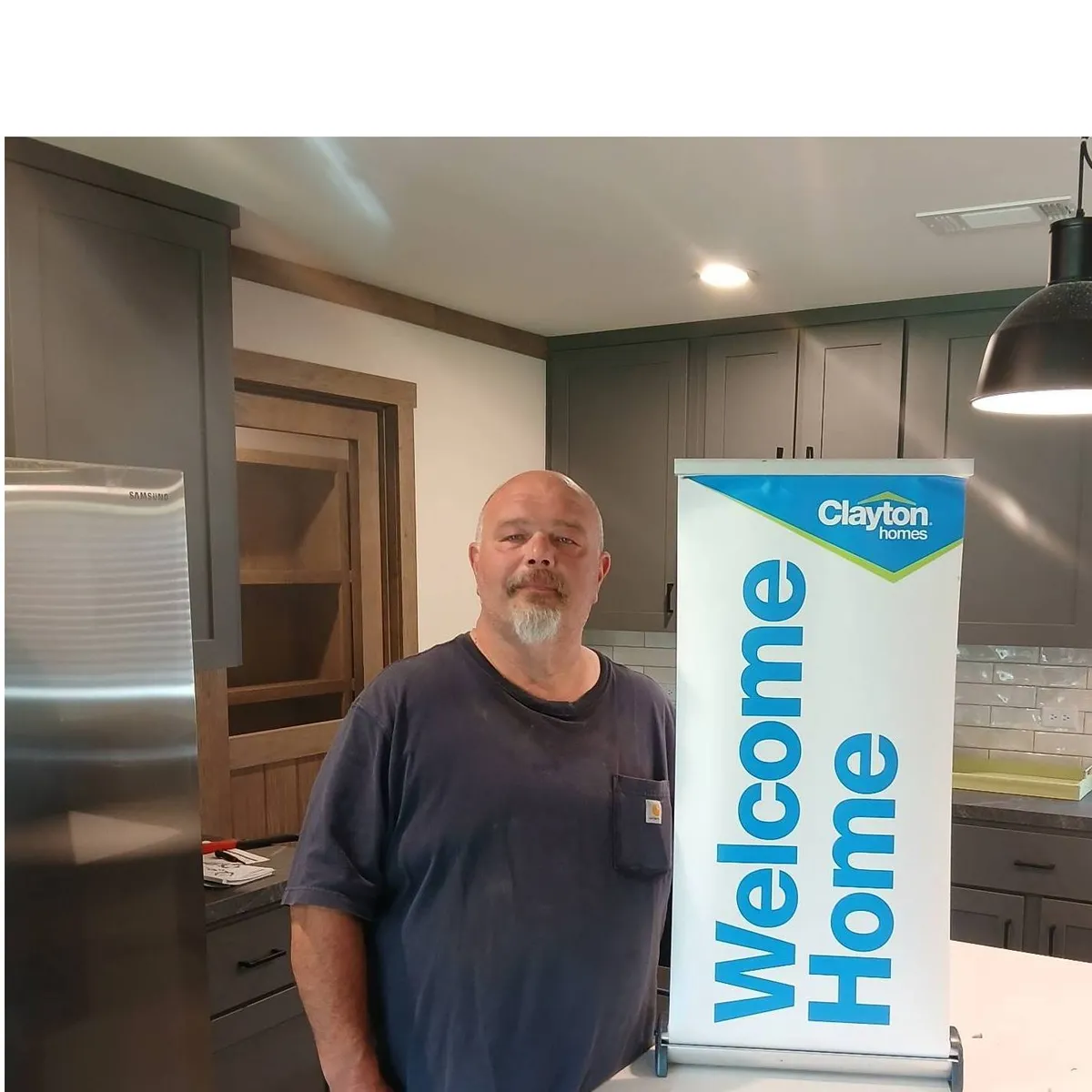 William P. welcome home image
