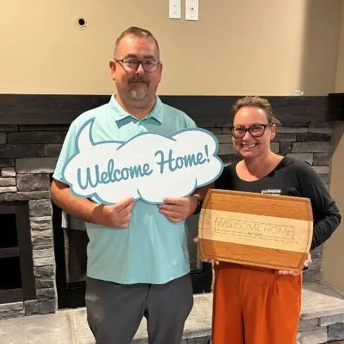 CLINT S. welcome home image