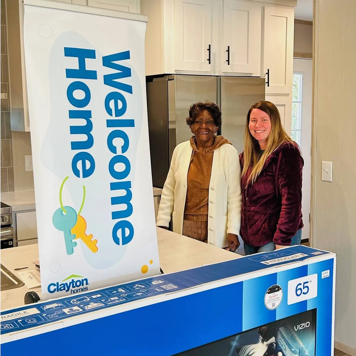 Margaretta H. welcome home image