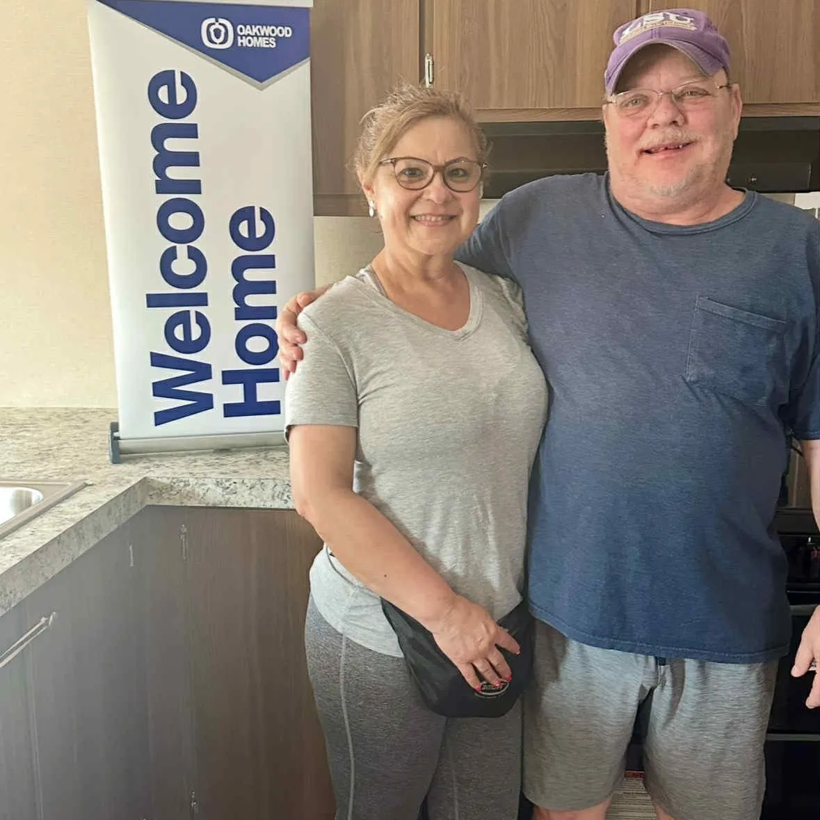 MICHAEL F. welcome home image