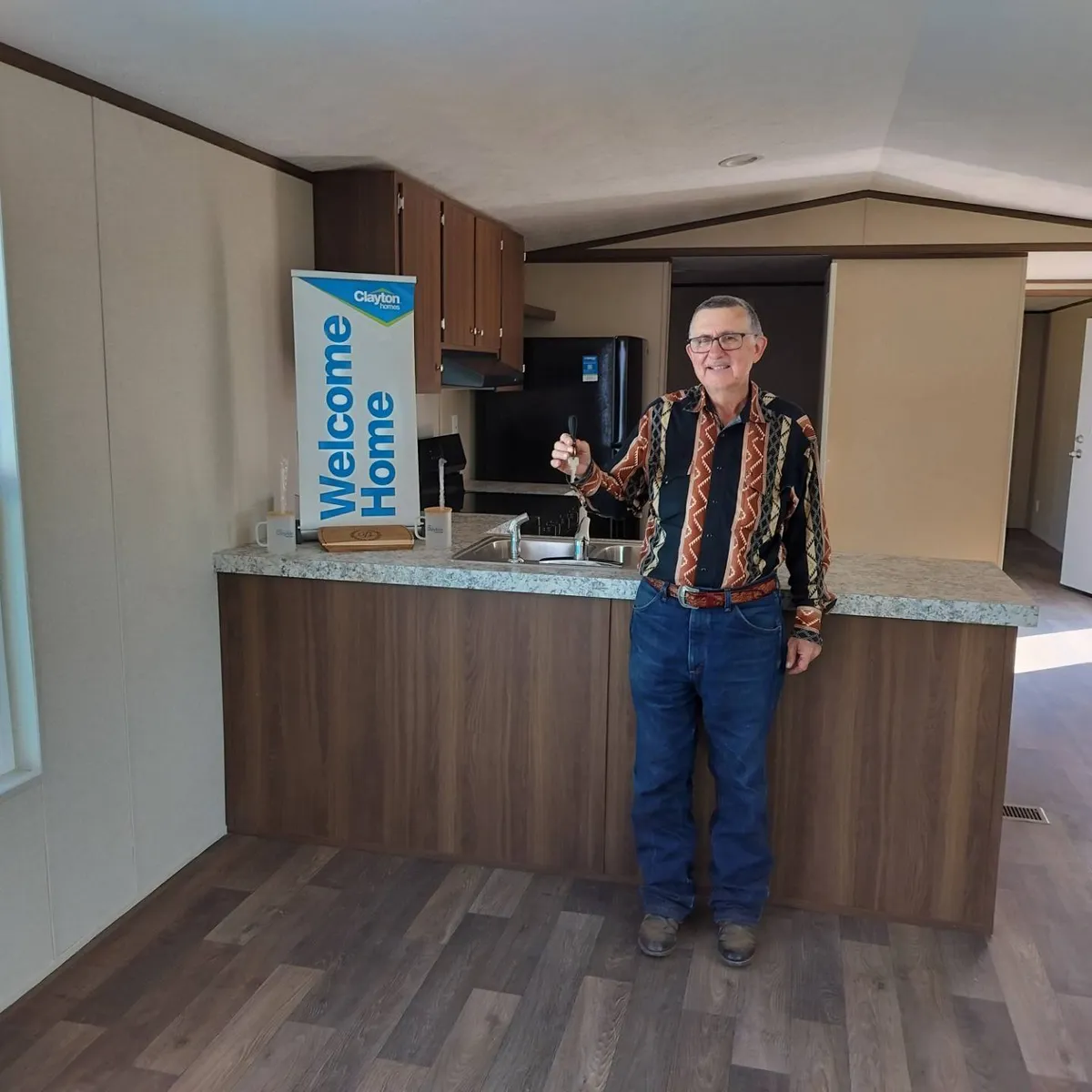 RICKY B. welcome home image