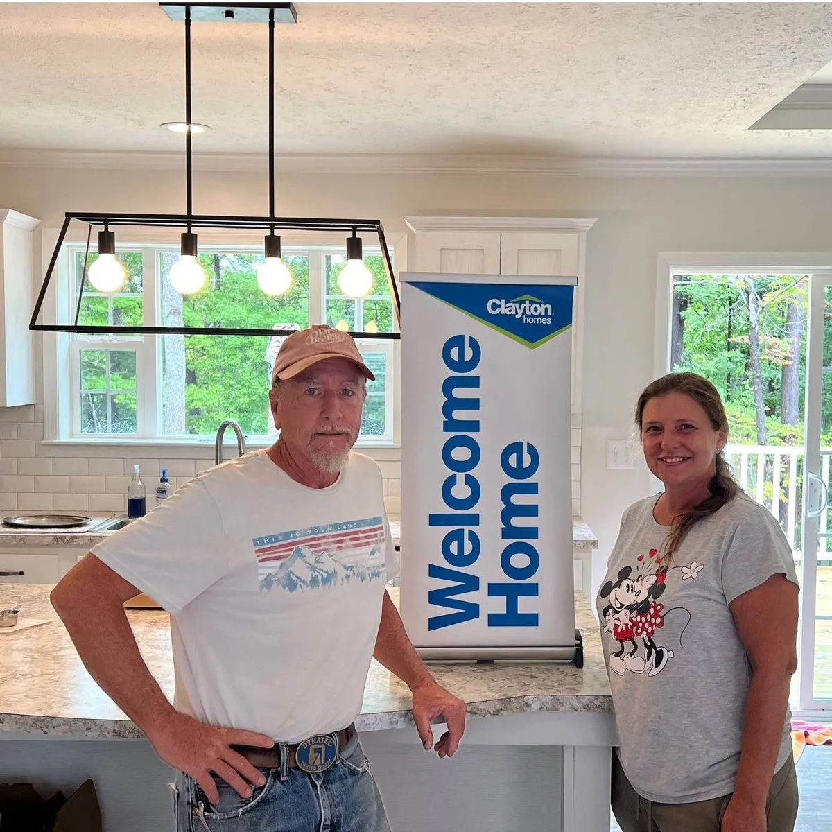 Darrin M. welcome home image