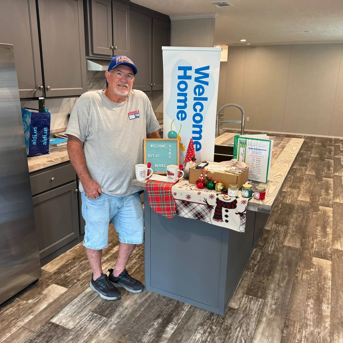 THOMAS B. welcome home image