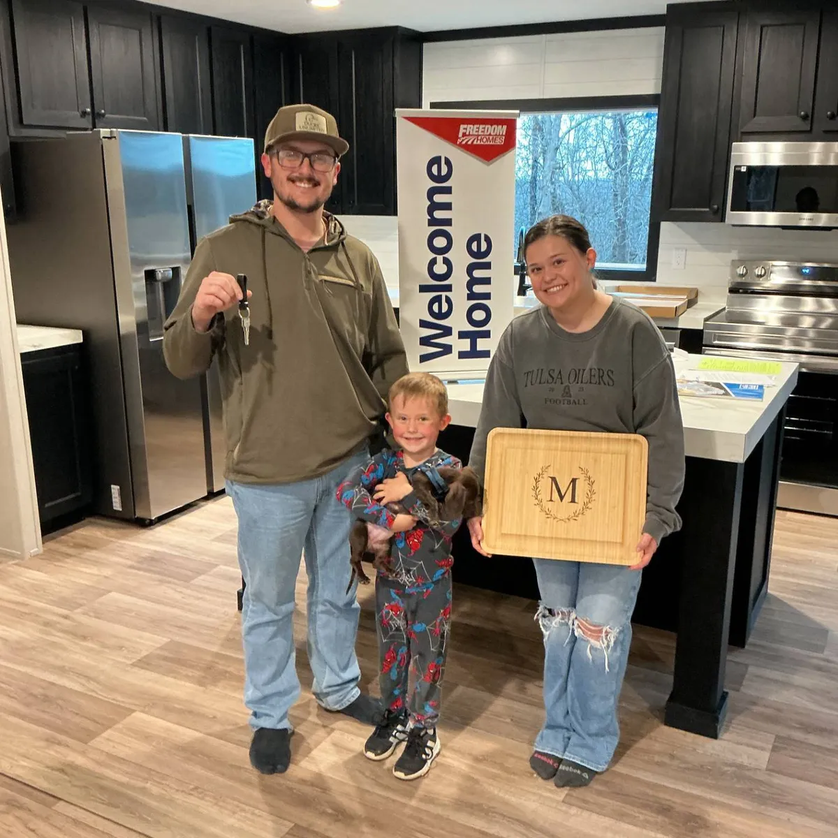 MICHAEL M. welcome home image