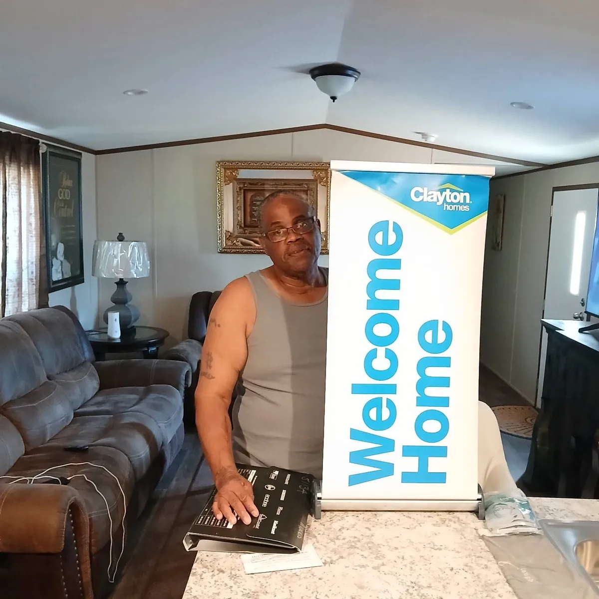 MORELL M. welcome home image