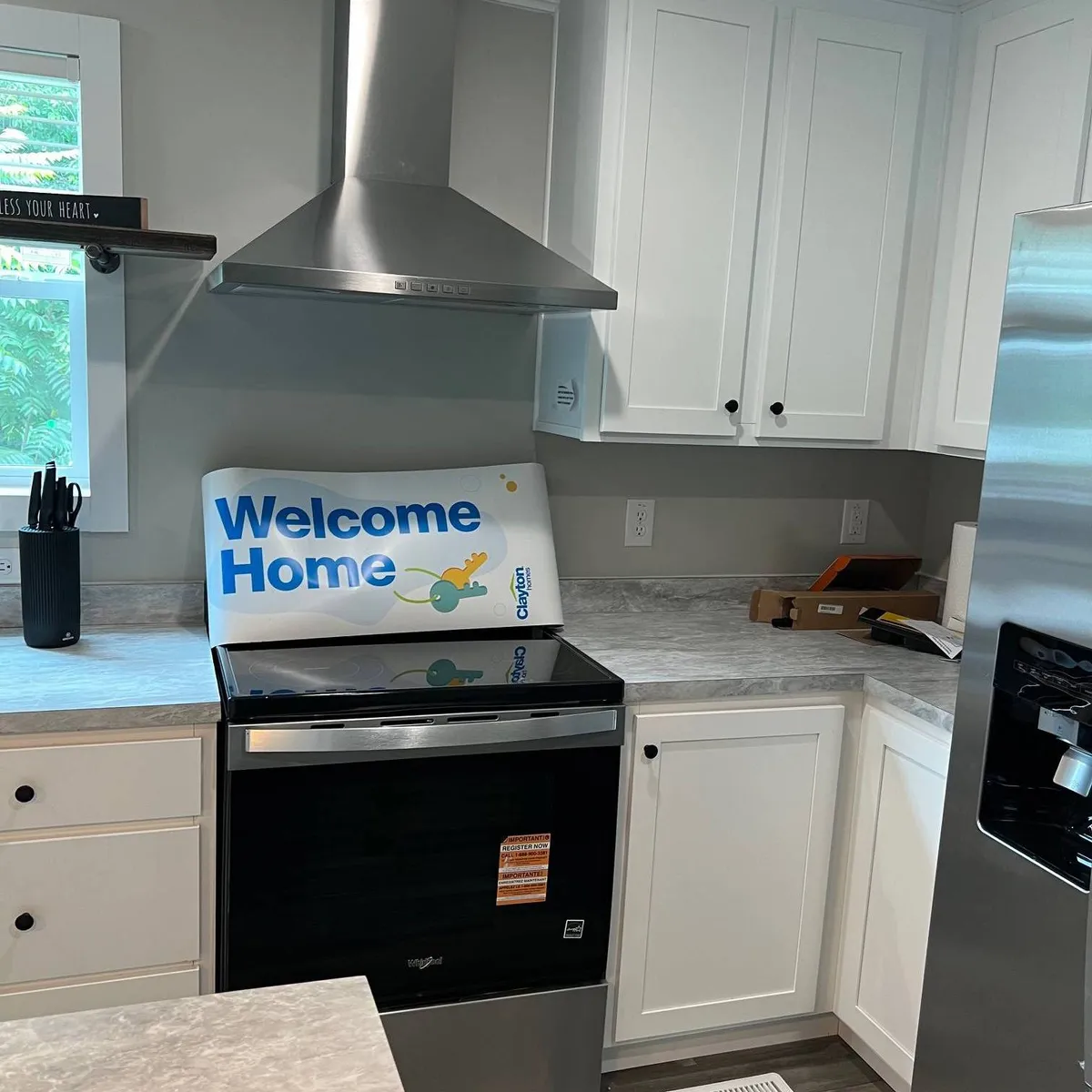 Danielle A. welcome home image