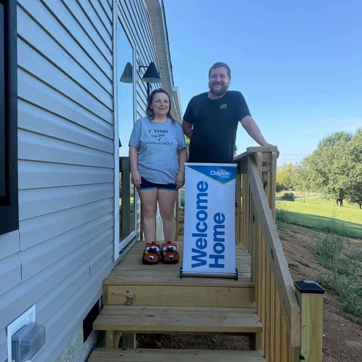 COREY JAMES B. welcome home image