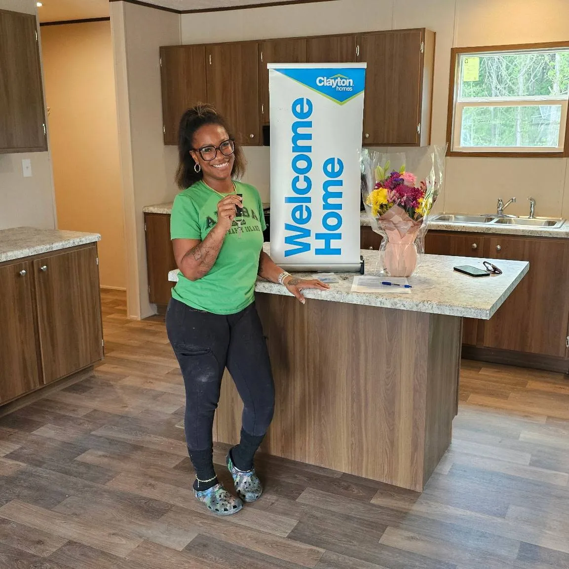 JESSICA M. welcome home image