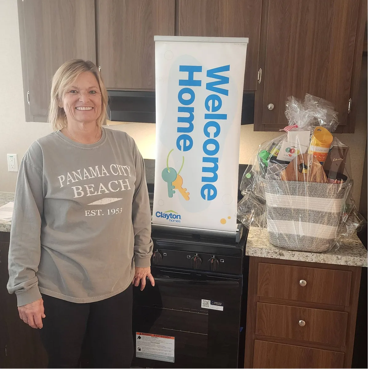 LLOYD B. welcome home image