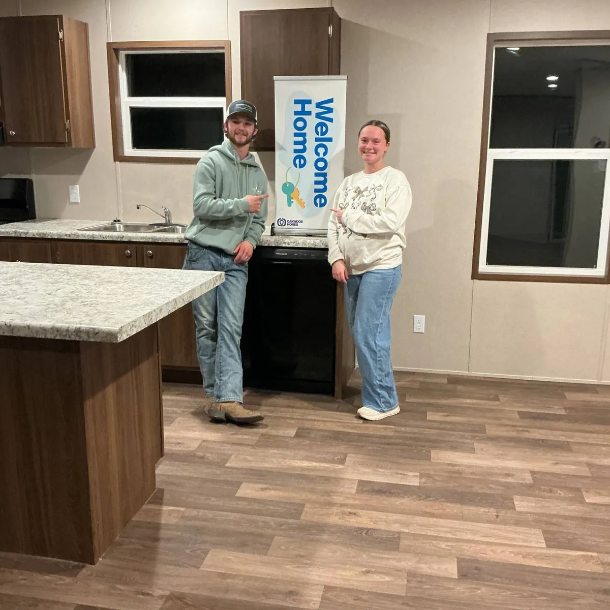 THOMAS F. welcome home image