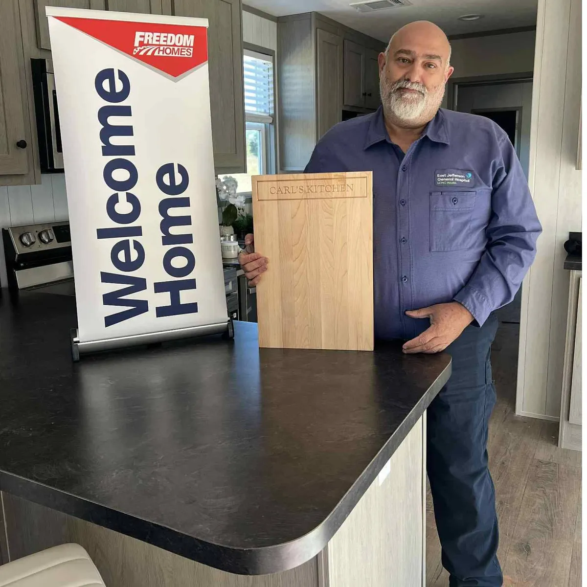 CARL M. welcome home image