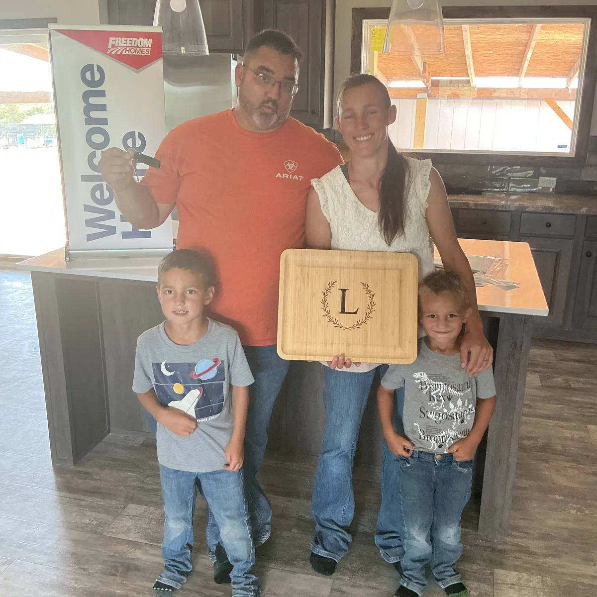 SHAWN L. welcome home image
