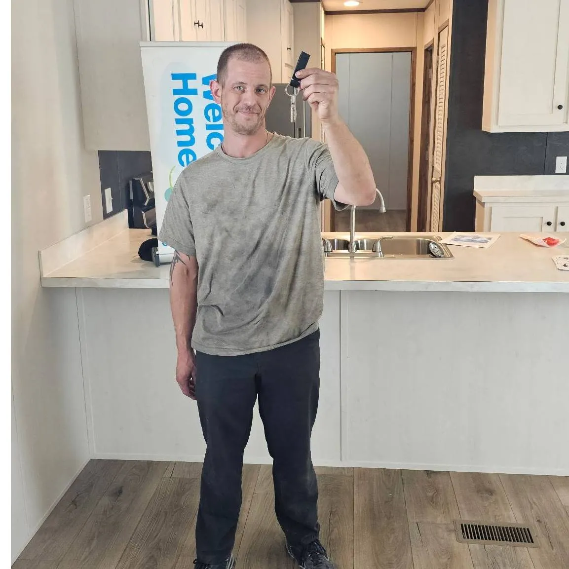 SAMUEL T. welcome home image