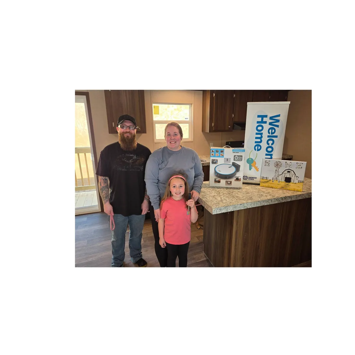 BARRY K. welcome home image