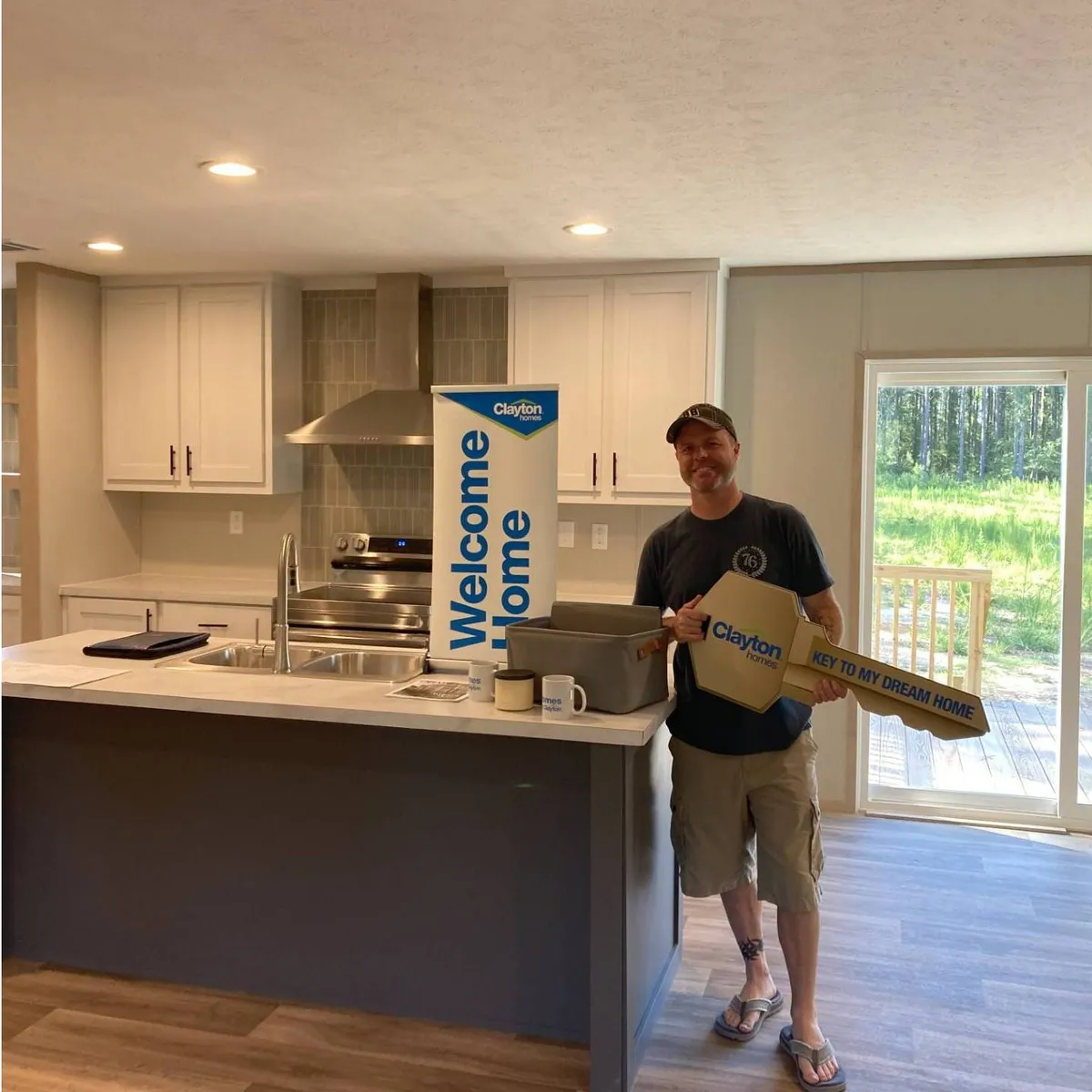 CHAD H. welcome home image