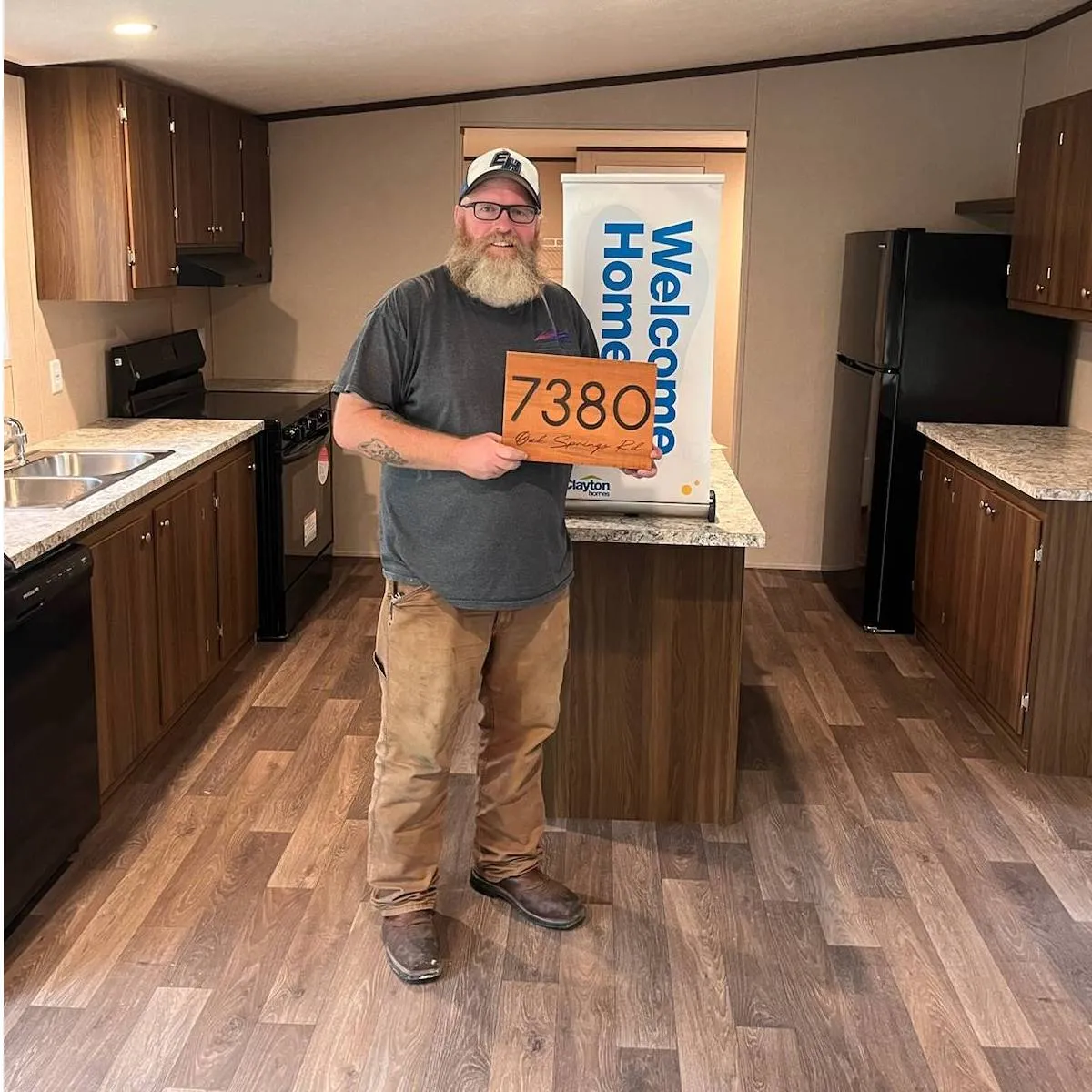 ROBERT C. welcome home image