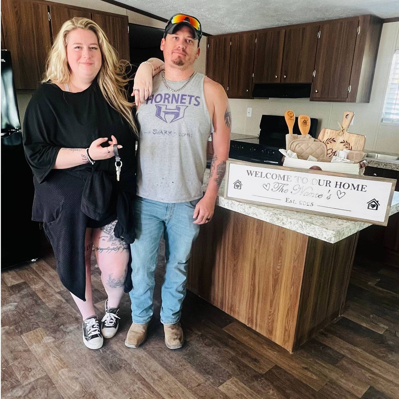Brandon N. welcome home image