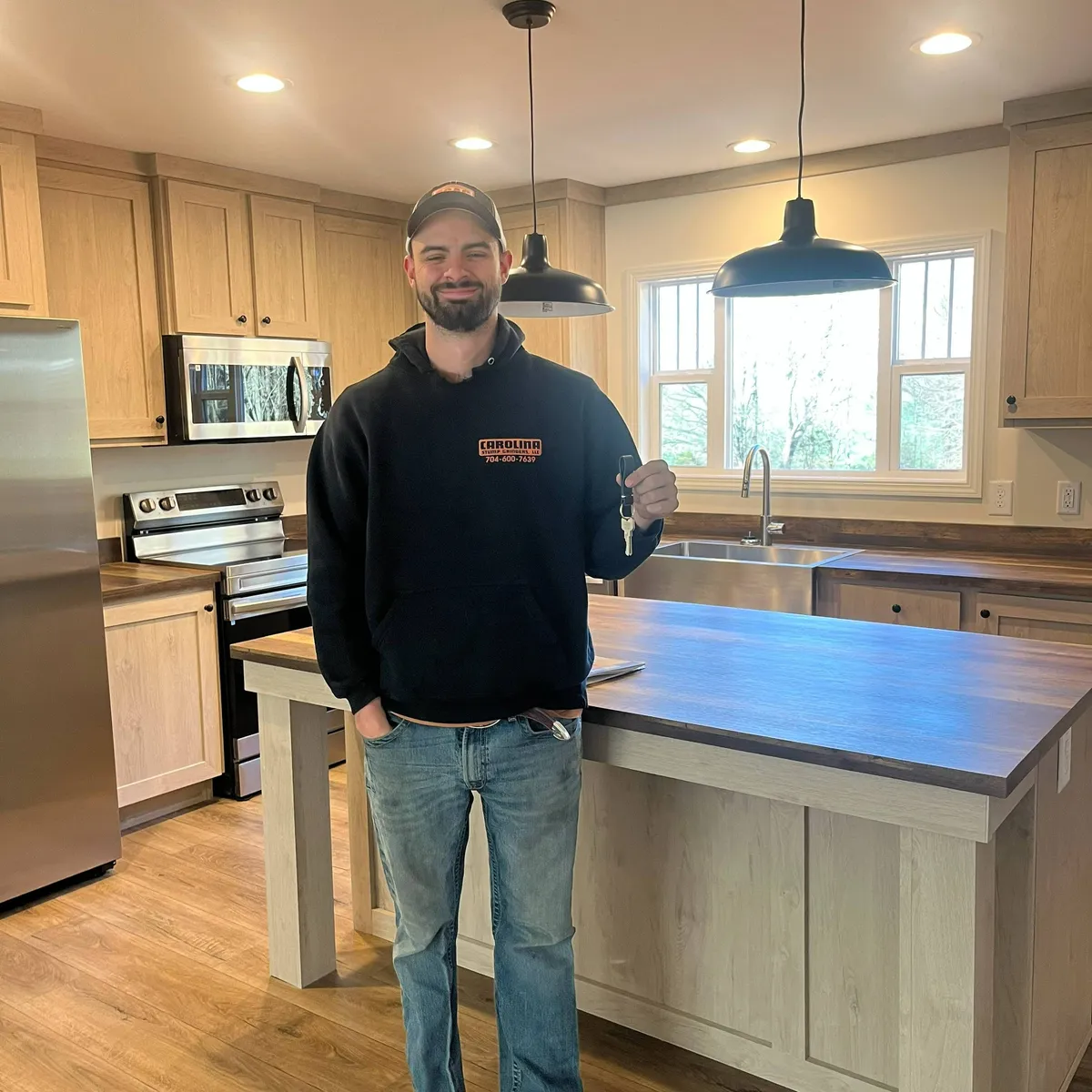 CALEB W. welcome home image