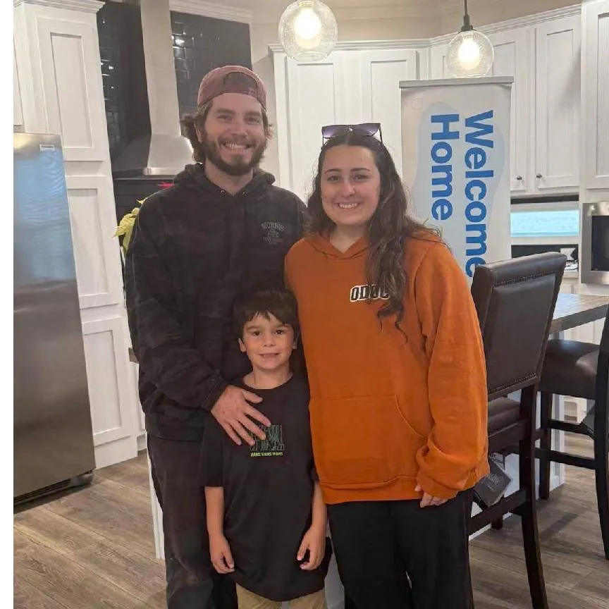 TREVOR LEE J. welcome home image