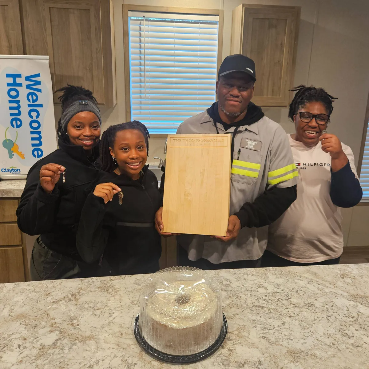 MAURICE T. welcome home image