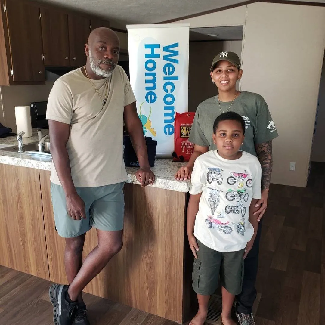 Stanley R. welcome home image
