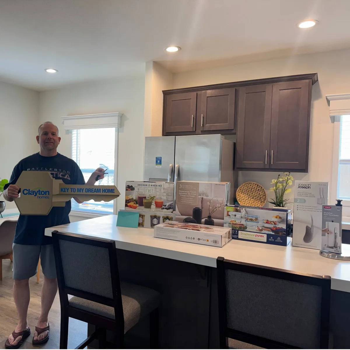 BERT D. welcome home image