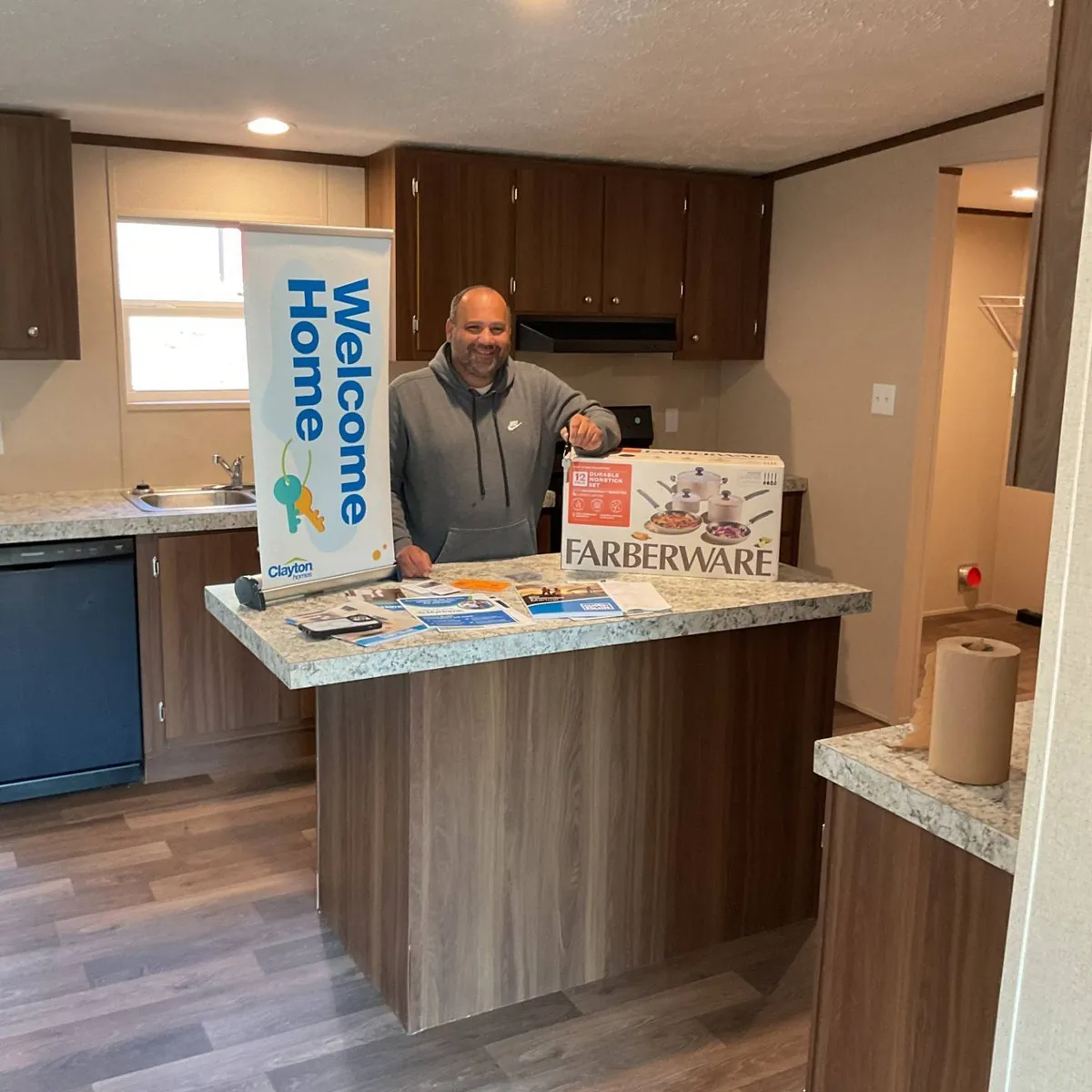 MICHAEL H. welcome home image