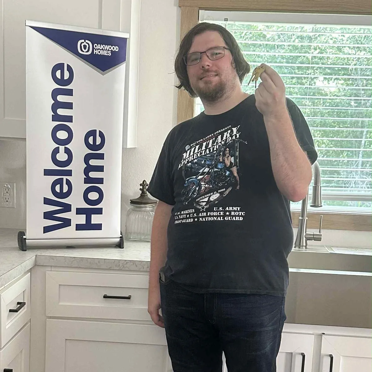 JORDAN H. welcome home image