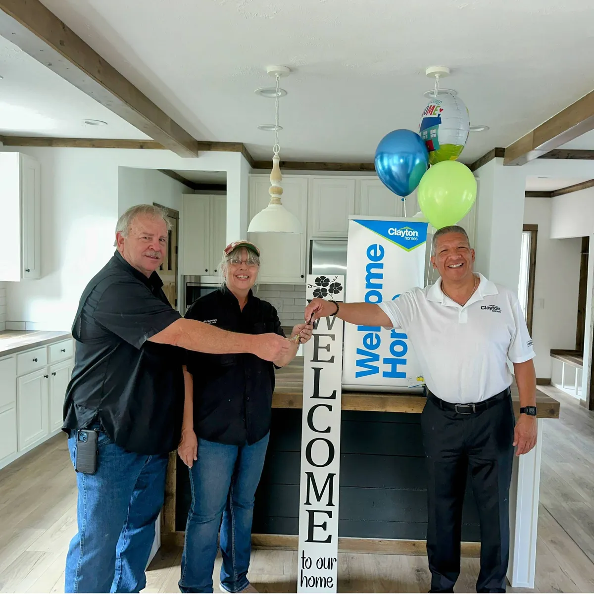 CLYDE G. welcome home image