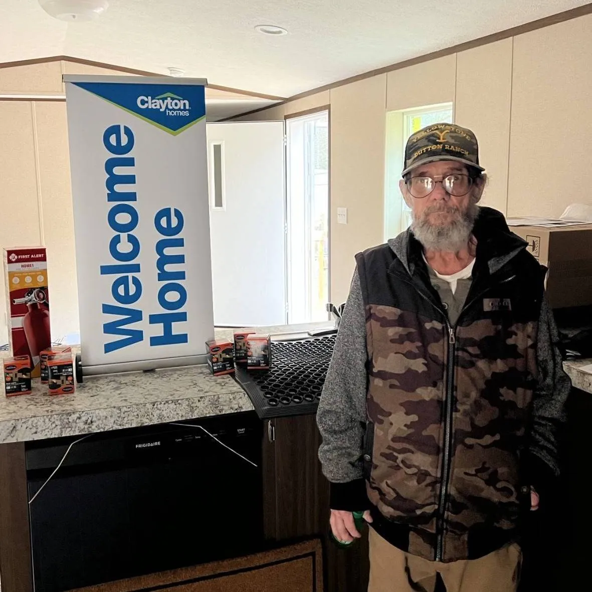 ROY B. welcome home image