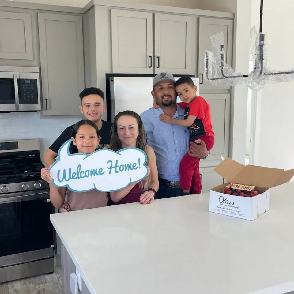 JAVIER G. welcome home image