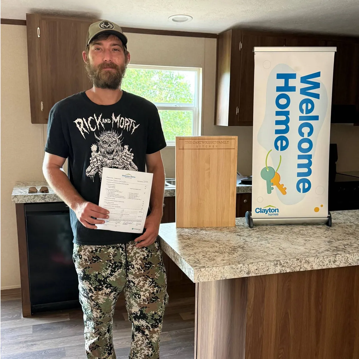 GABRIEL C. welcome home image