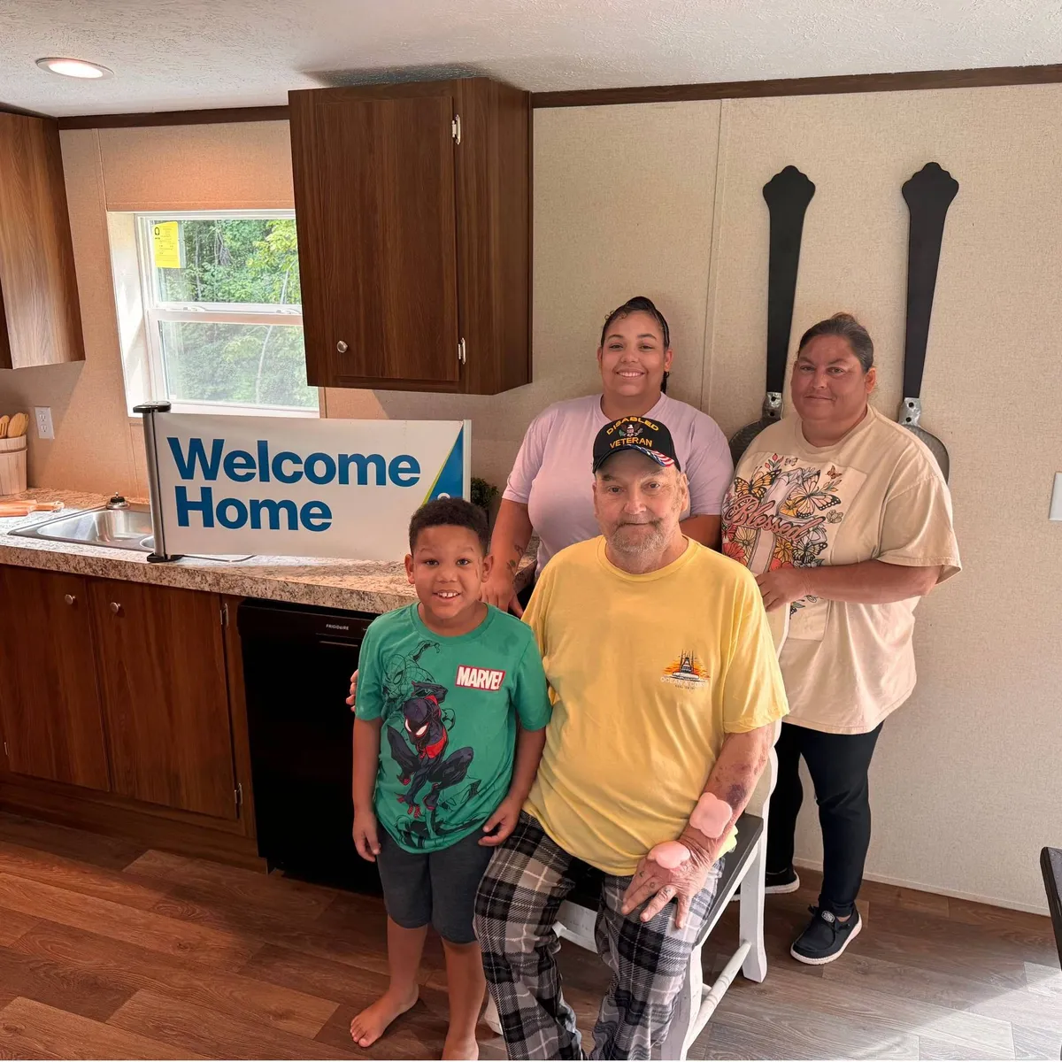 RAYMOND KENNETH B. welcome home image
