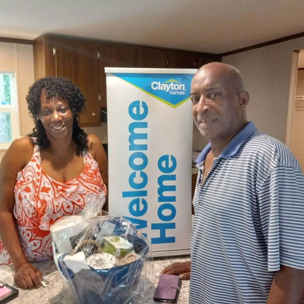 William E. welcome home image