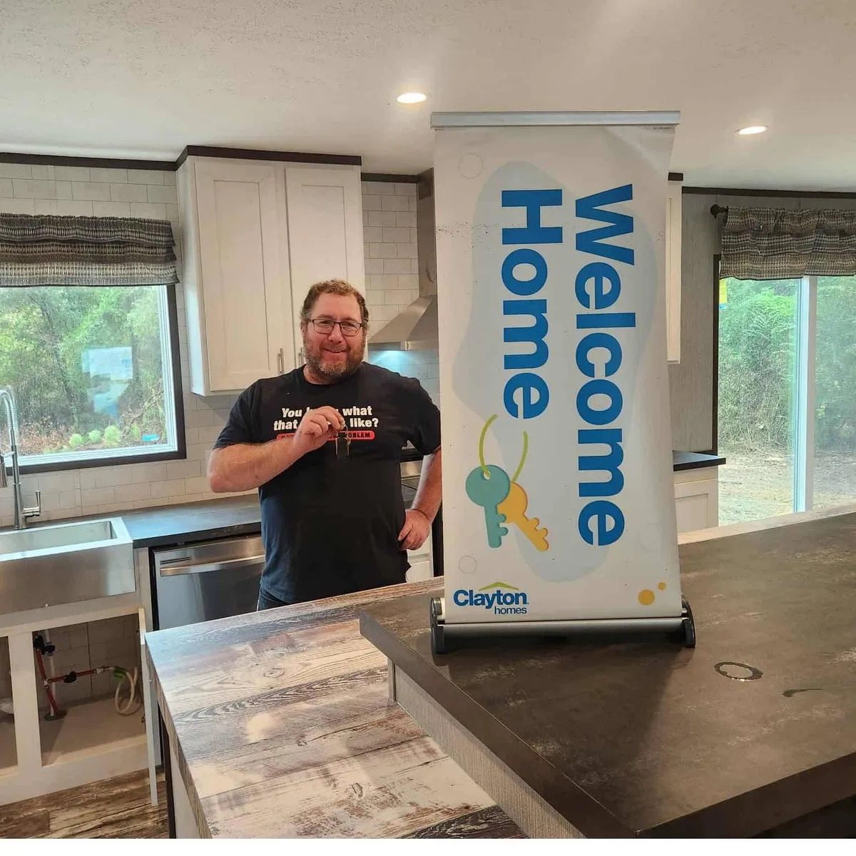 CHADWICK S. welcome home image