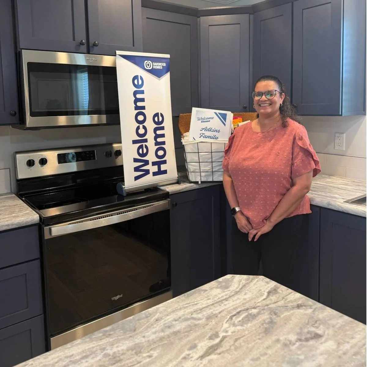 Kristen A. welcome home image