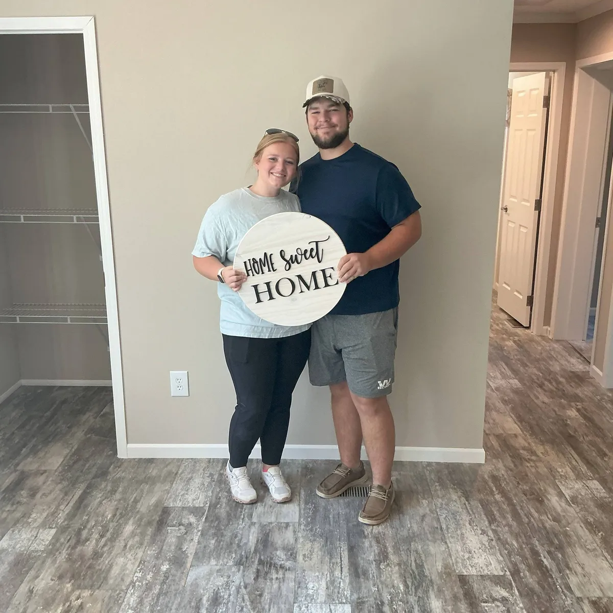 KADEN R. welcome home image