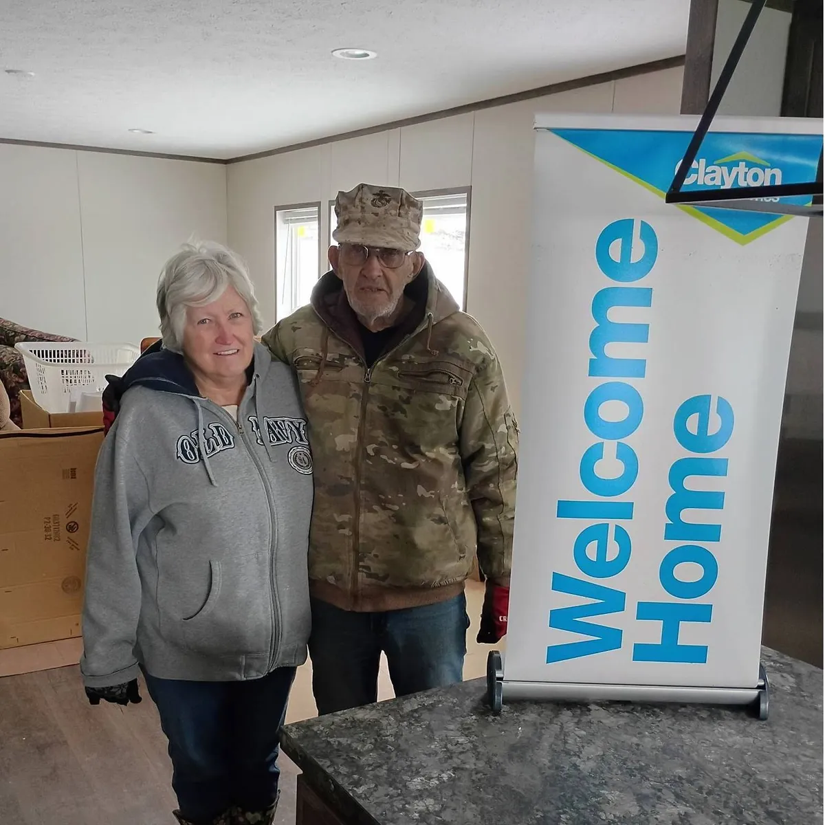 THOMAS M. welcome home image