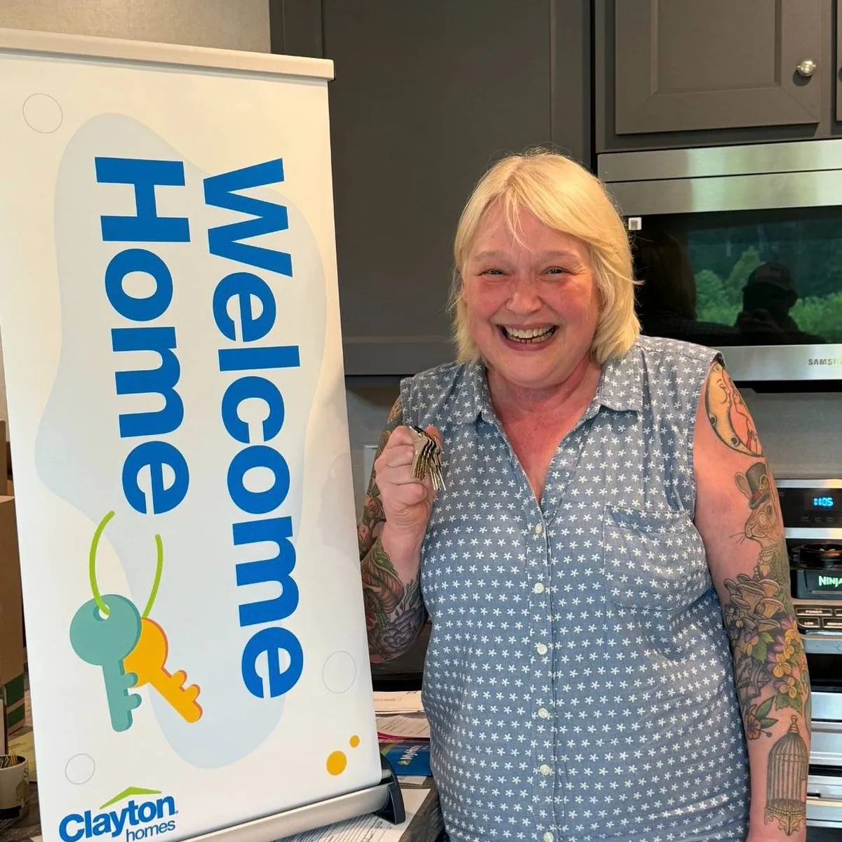 ABBIE J. welcome home image